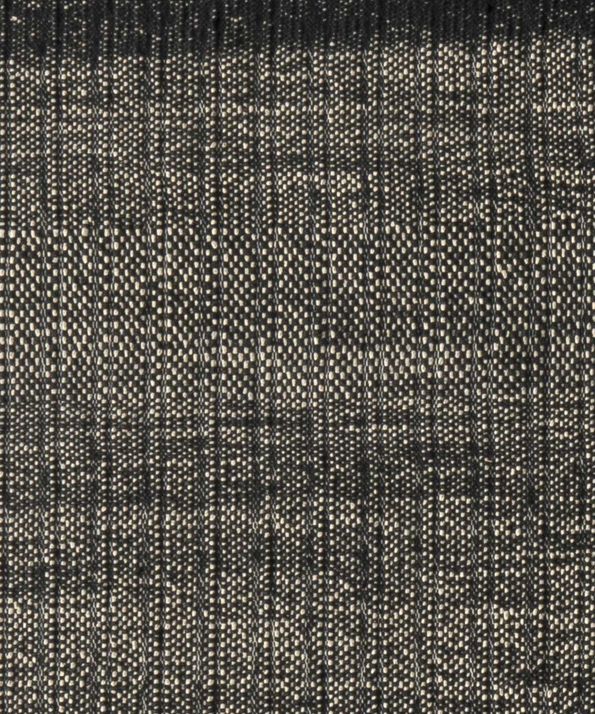 Tres Textura Outdoor Rug in Black