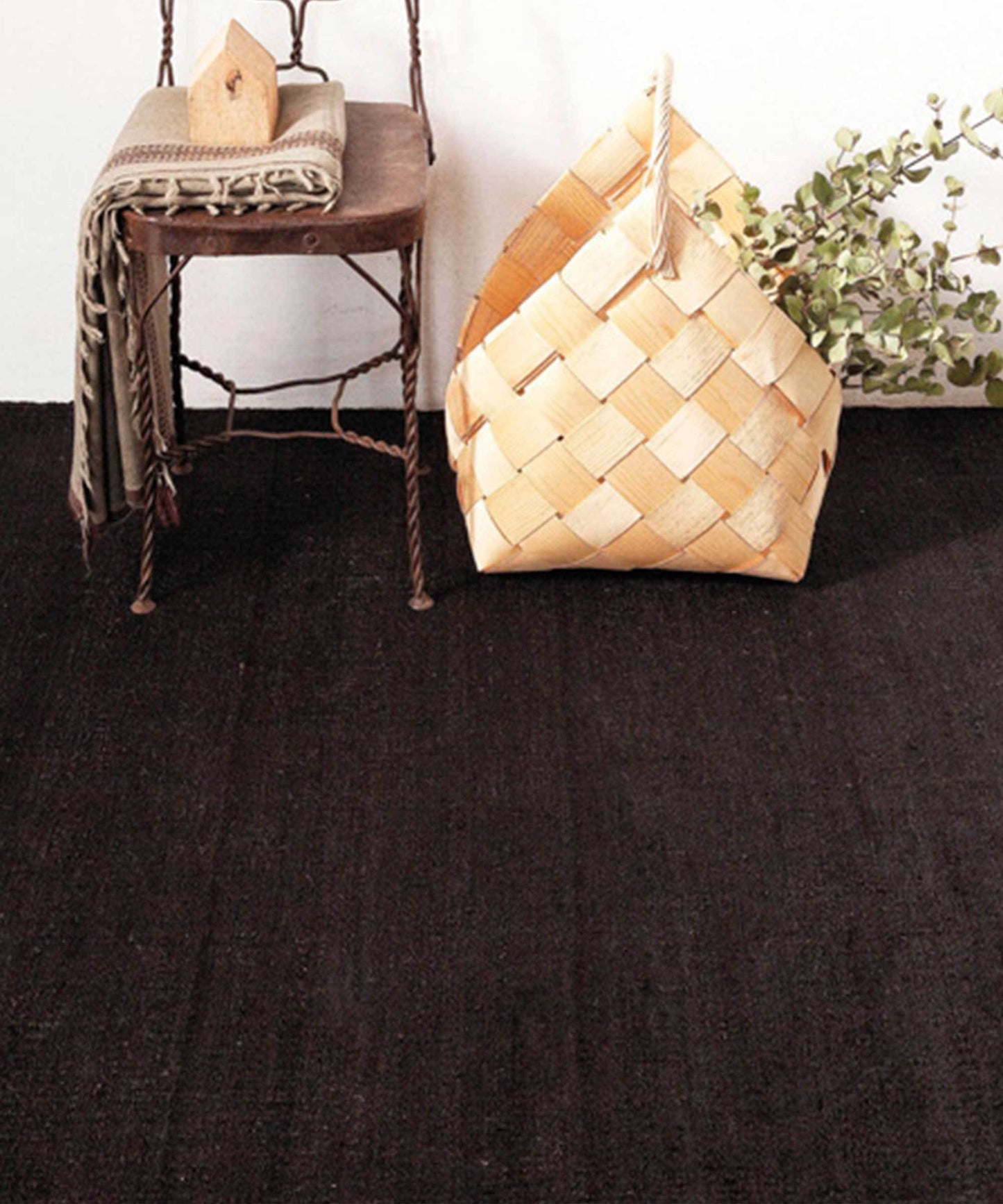 Vegetal Rug in Black by nanimarquina | TRNK
