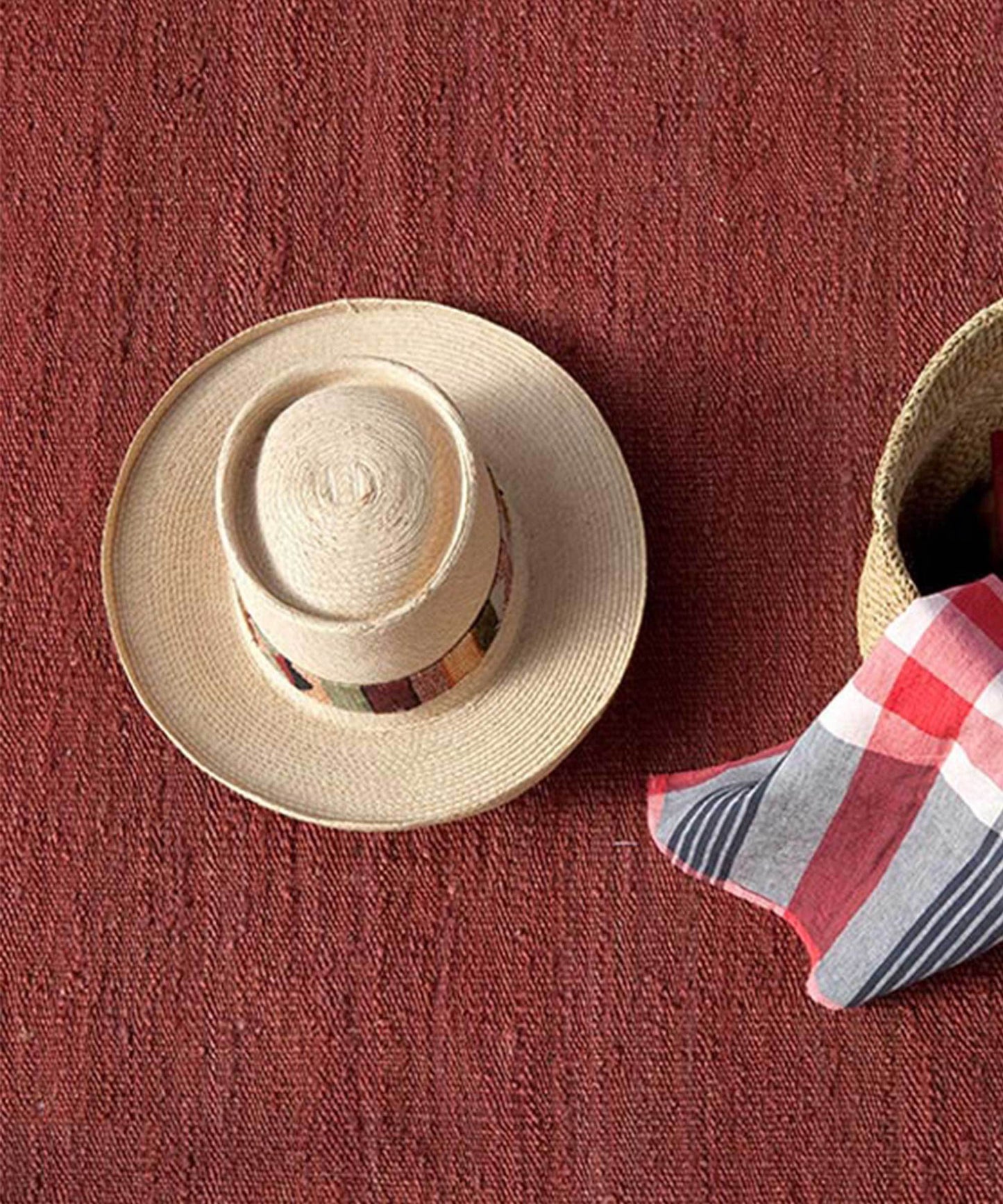 Vegetal Rug in Garnet by nanimarquina | TRNK