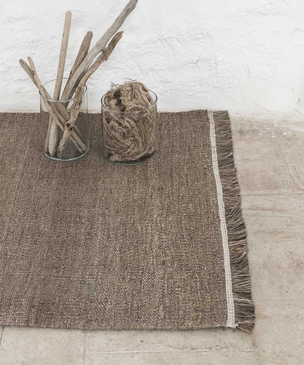 Wellbeing Nettle Dhurrie Rug