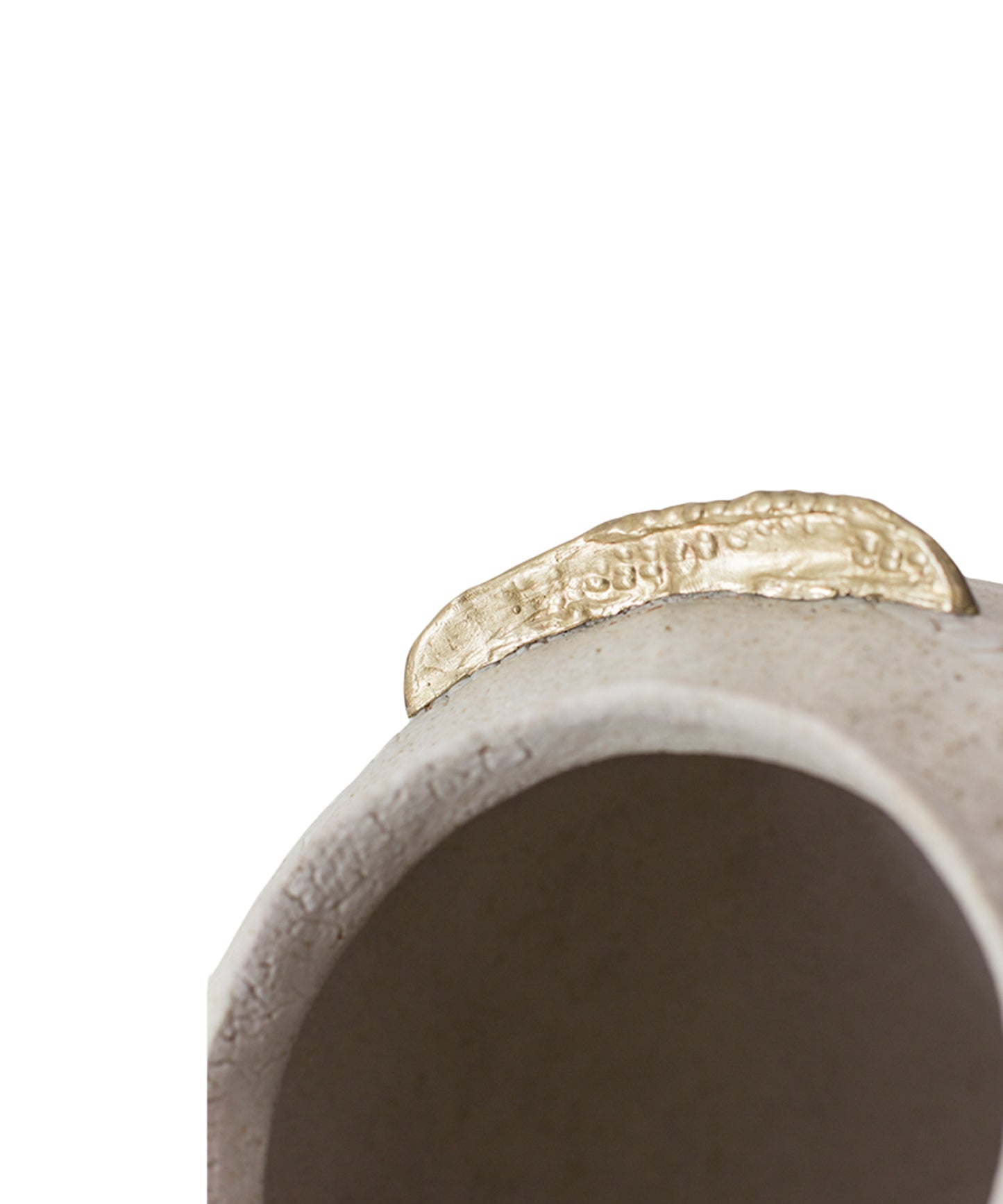 Isolated N.10 Stoneware Vase