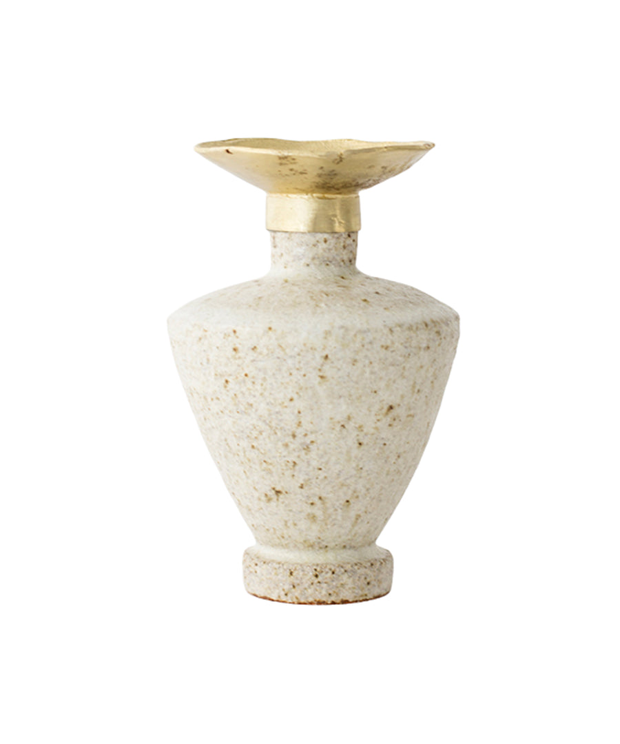 Isolated N.6 Stoneware Vase