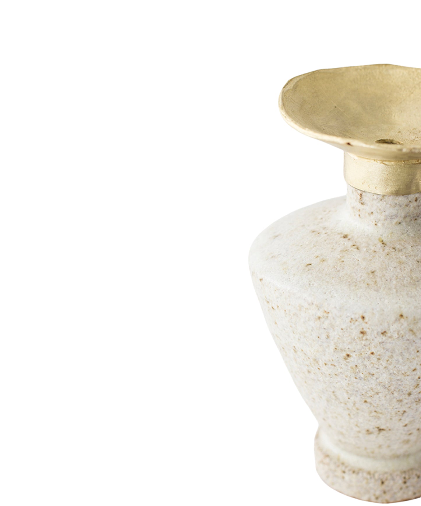 Isolated N.6 Stoneware Vase