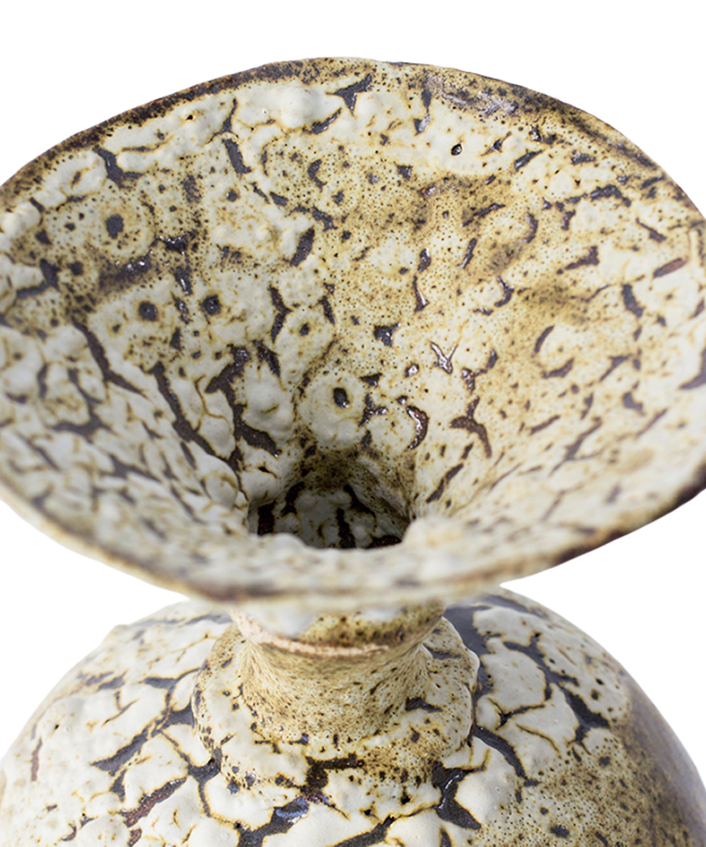 Anfora Limonita Stoneware Vase