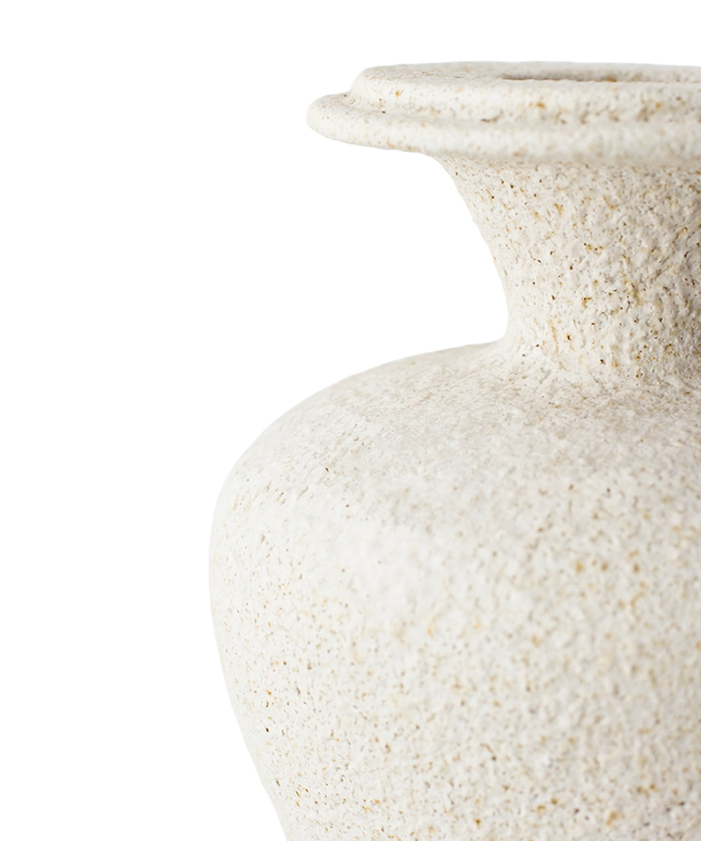 Hydria Hueso Stoneware Vase