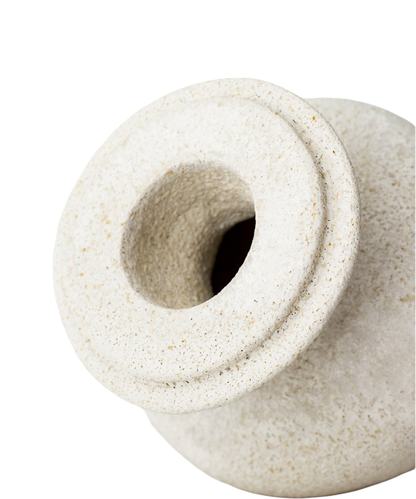 Hydria Hueso Stoneware Vase