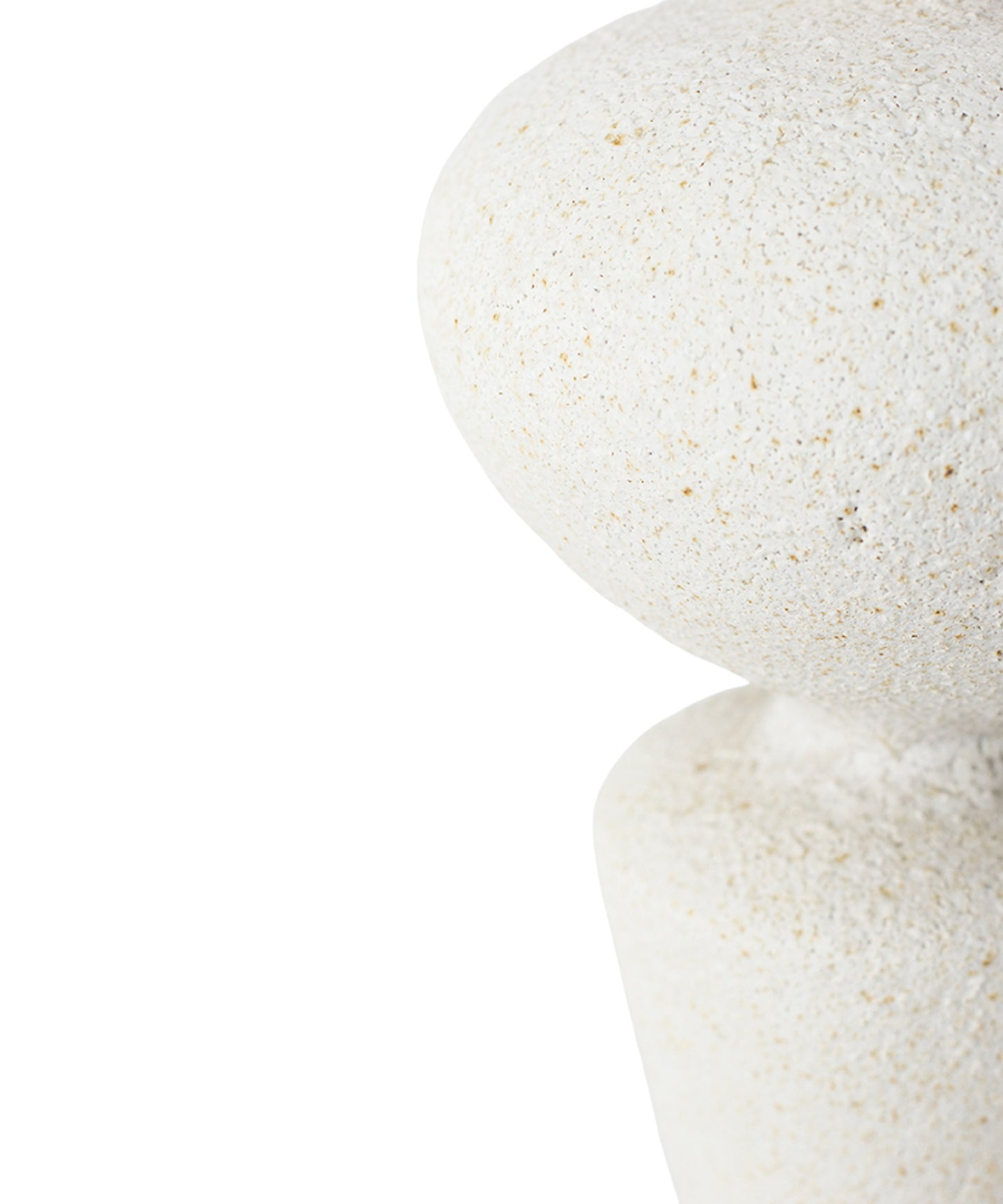 Lebes Hueso Stoneware Vase