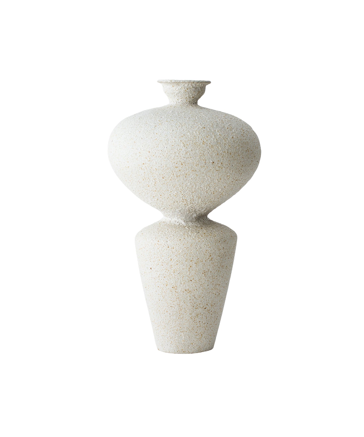 Lebes Hueso Stoneware Vase