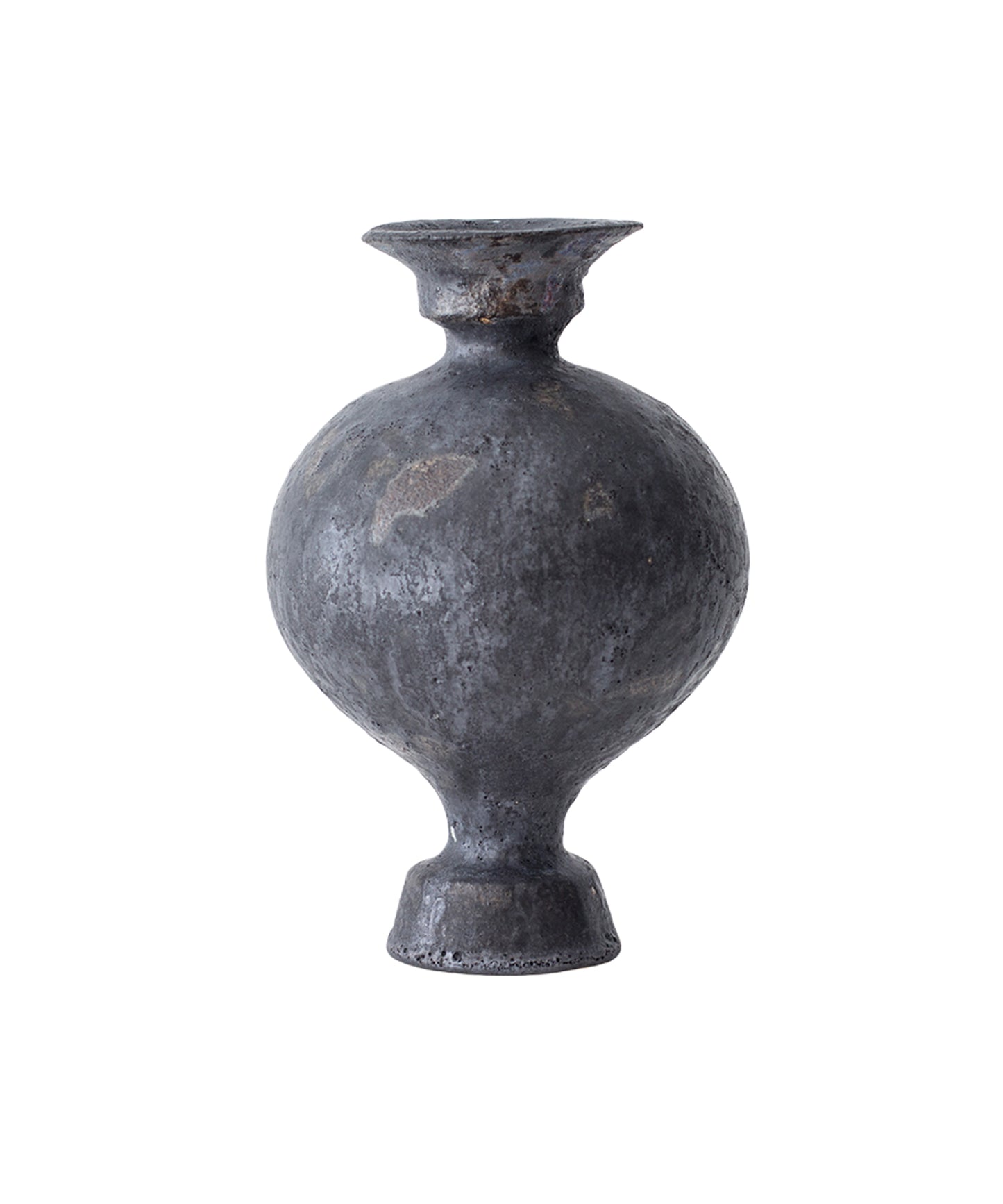 Lekytho Antracita Stoneware Vase