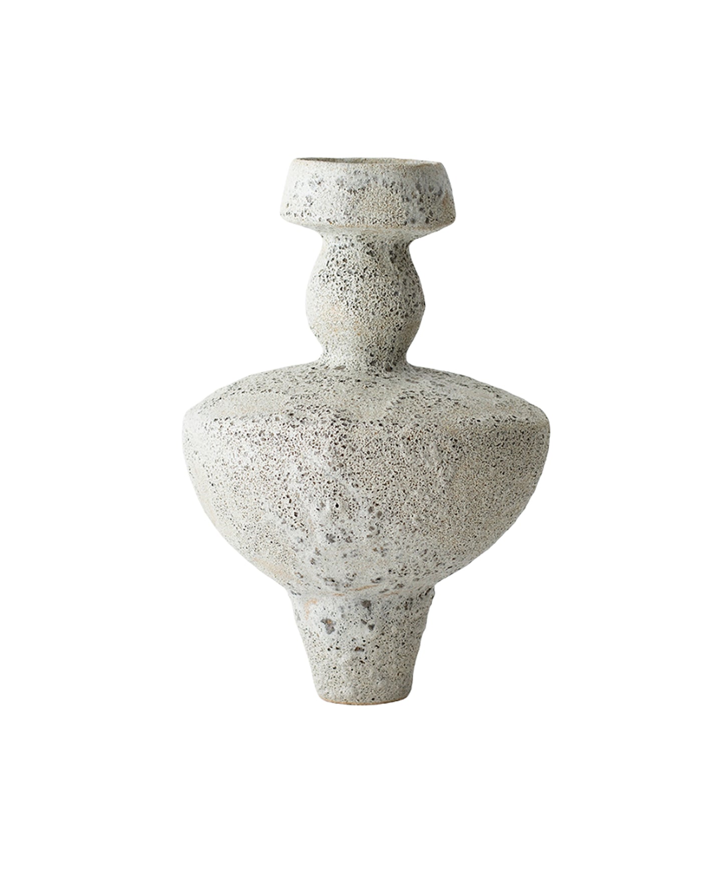 Lydion Granito Stoneware Vase