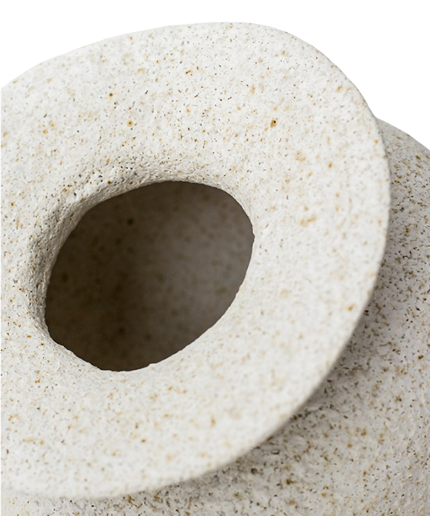 Psycter Hueso Stoneware Vase