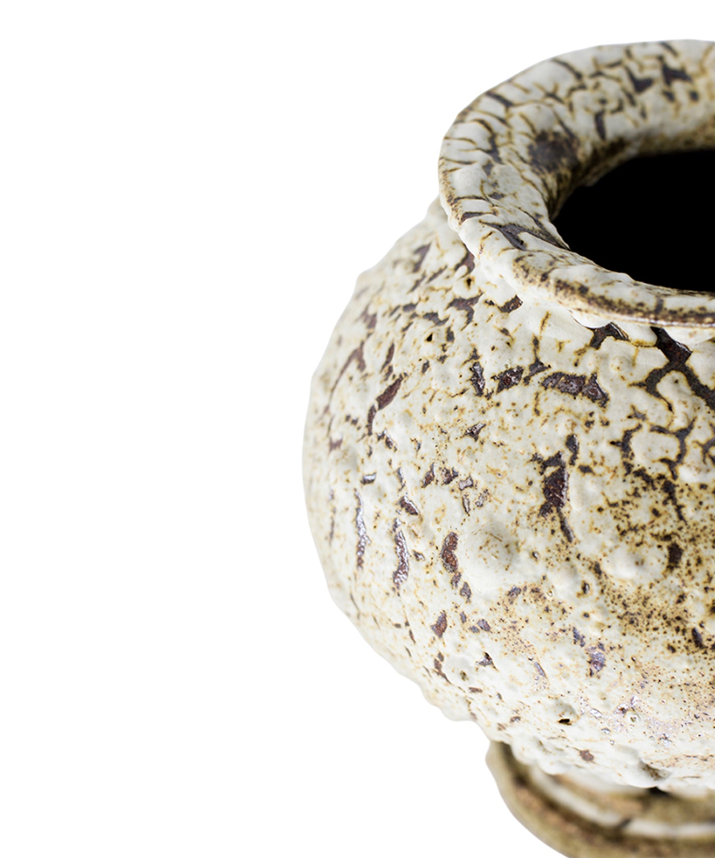 Stamnos Limonita Stoneware Vase