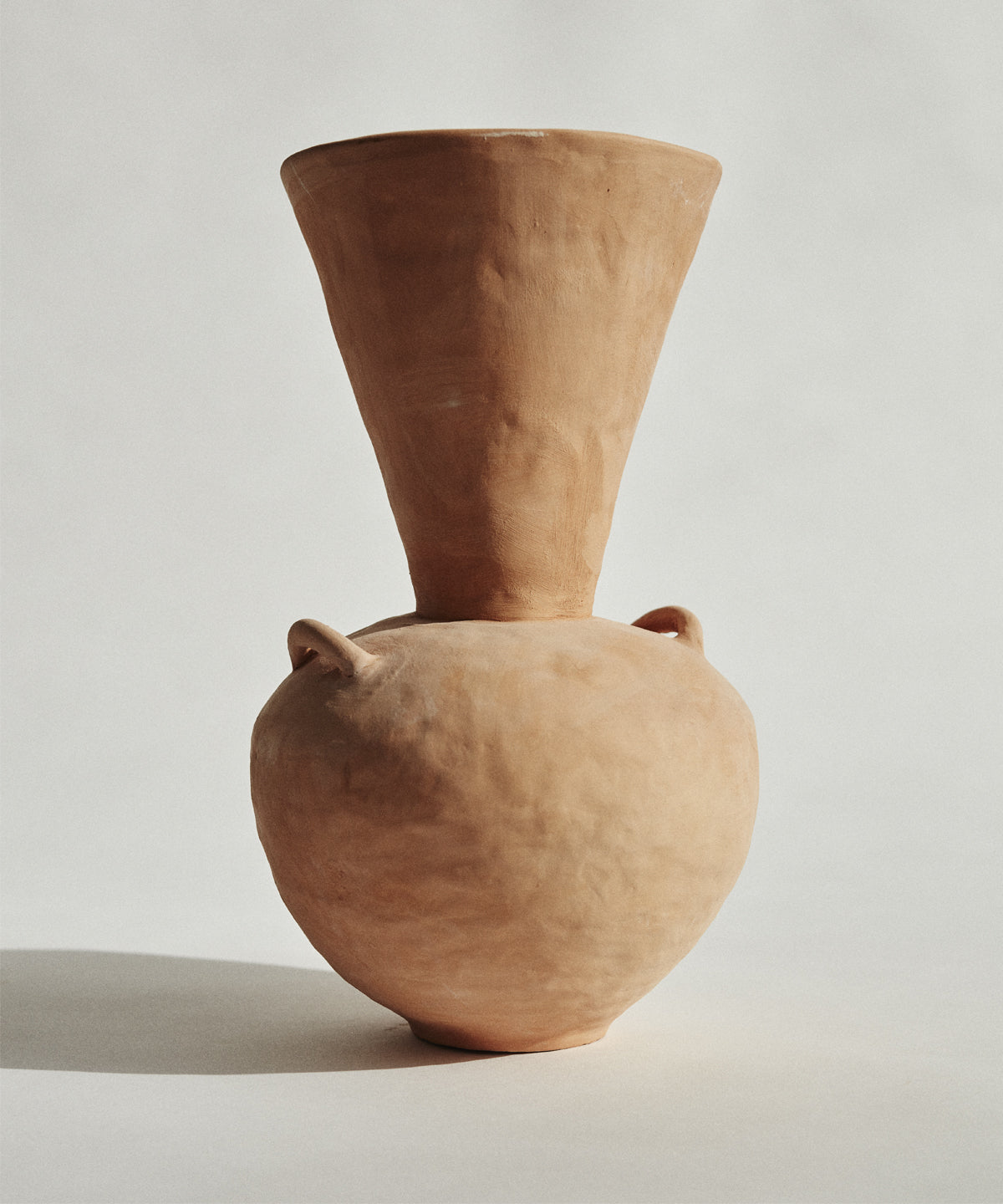 Terracotta vase