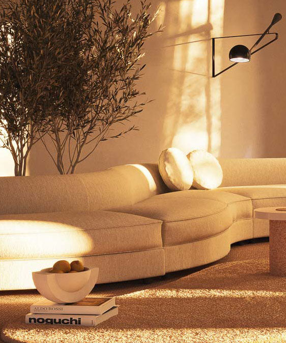 Maura Modular Convex Wedge Chair