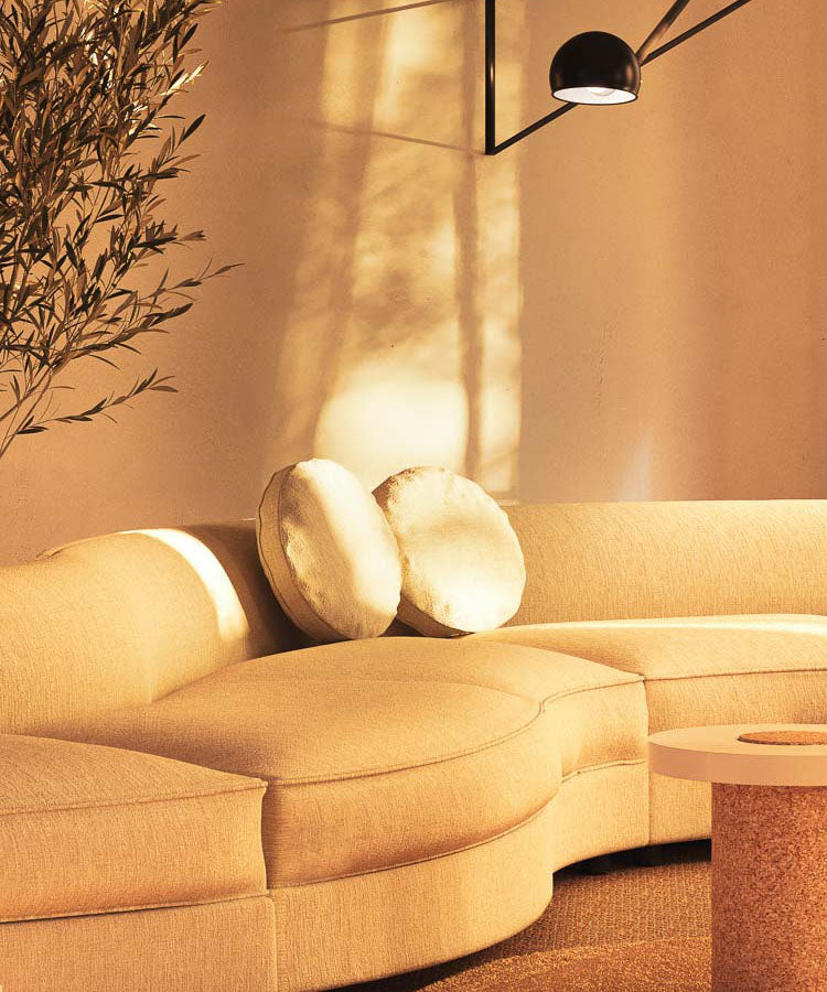 Maura Modular Convex Wedge Chair