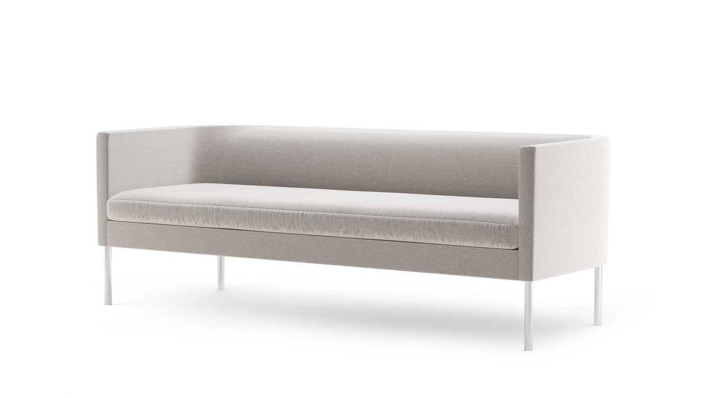 Arc Sofa with Tube Legs