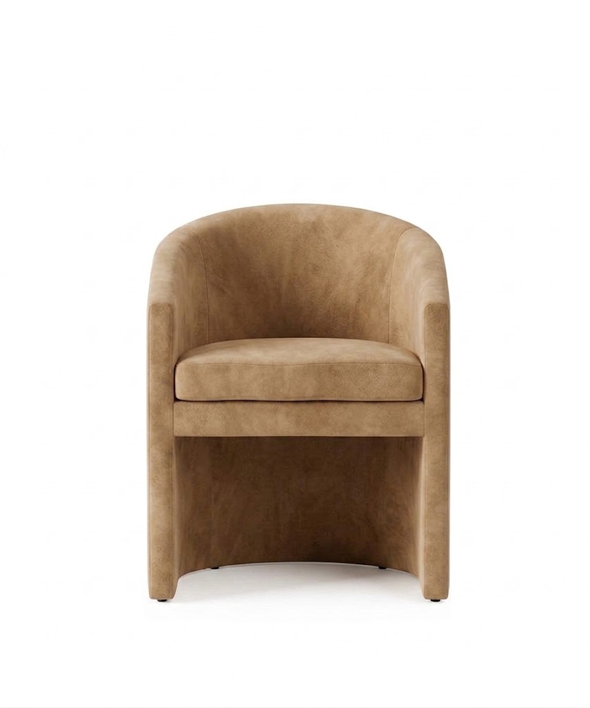 Arc Dining or Desk Chair - Taupe - Sample