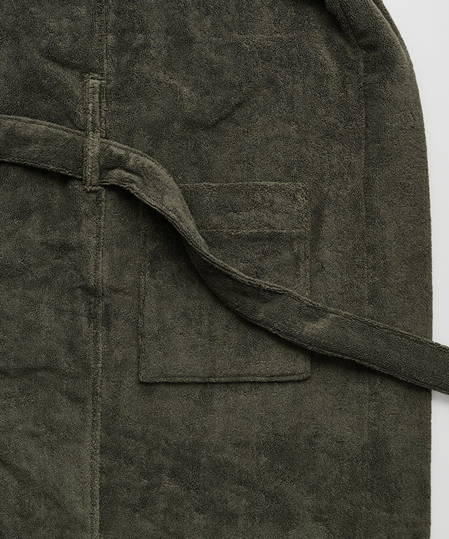 Gelato Bathrobe, Olive Green