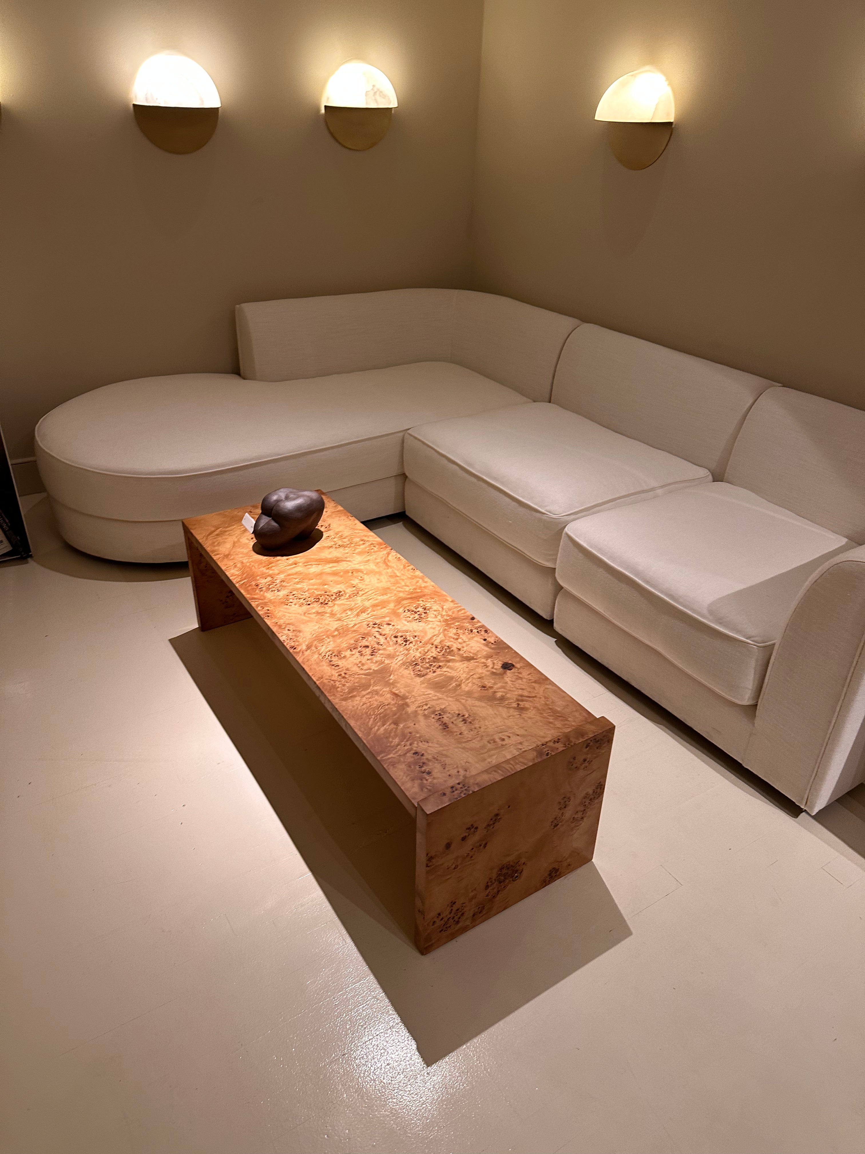 Segment Coffee Table - Poplar Root Matte - Sample