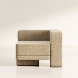 Sarsen Corner Chair - Sample - Felt - Mauve