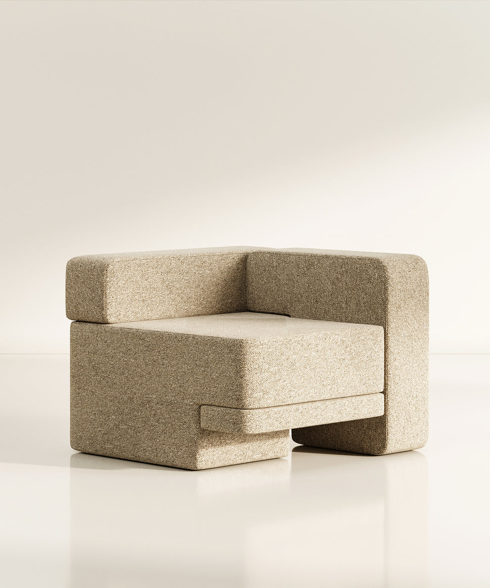 Sarsen Corner Chair by TRNK | Custom Furniture | TRNK