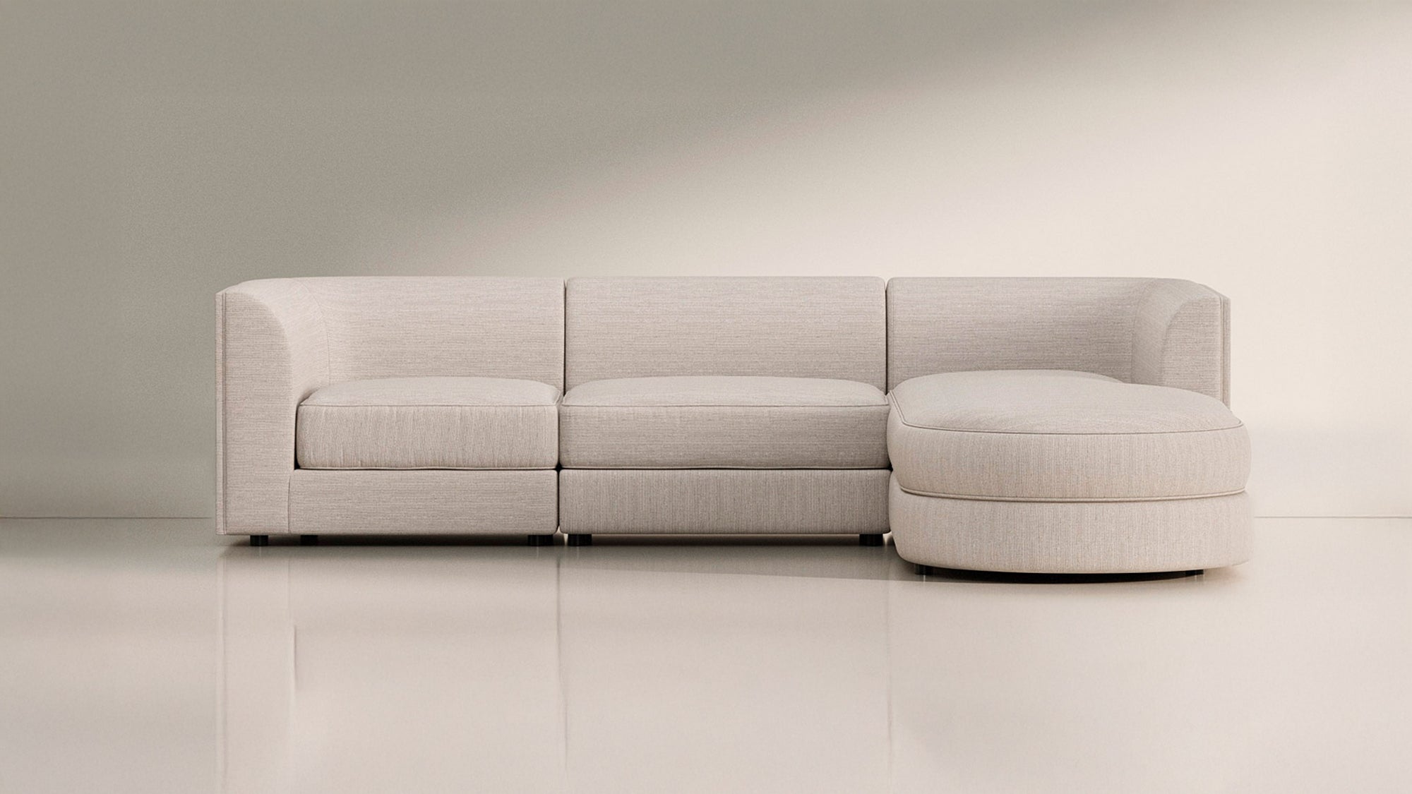 Maura 3-Seater Chaise Sectional