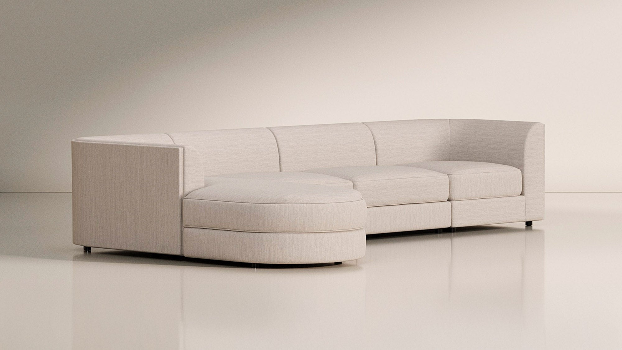 Maura 4-Seater Chaise Sectional