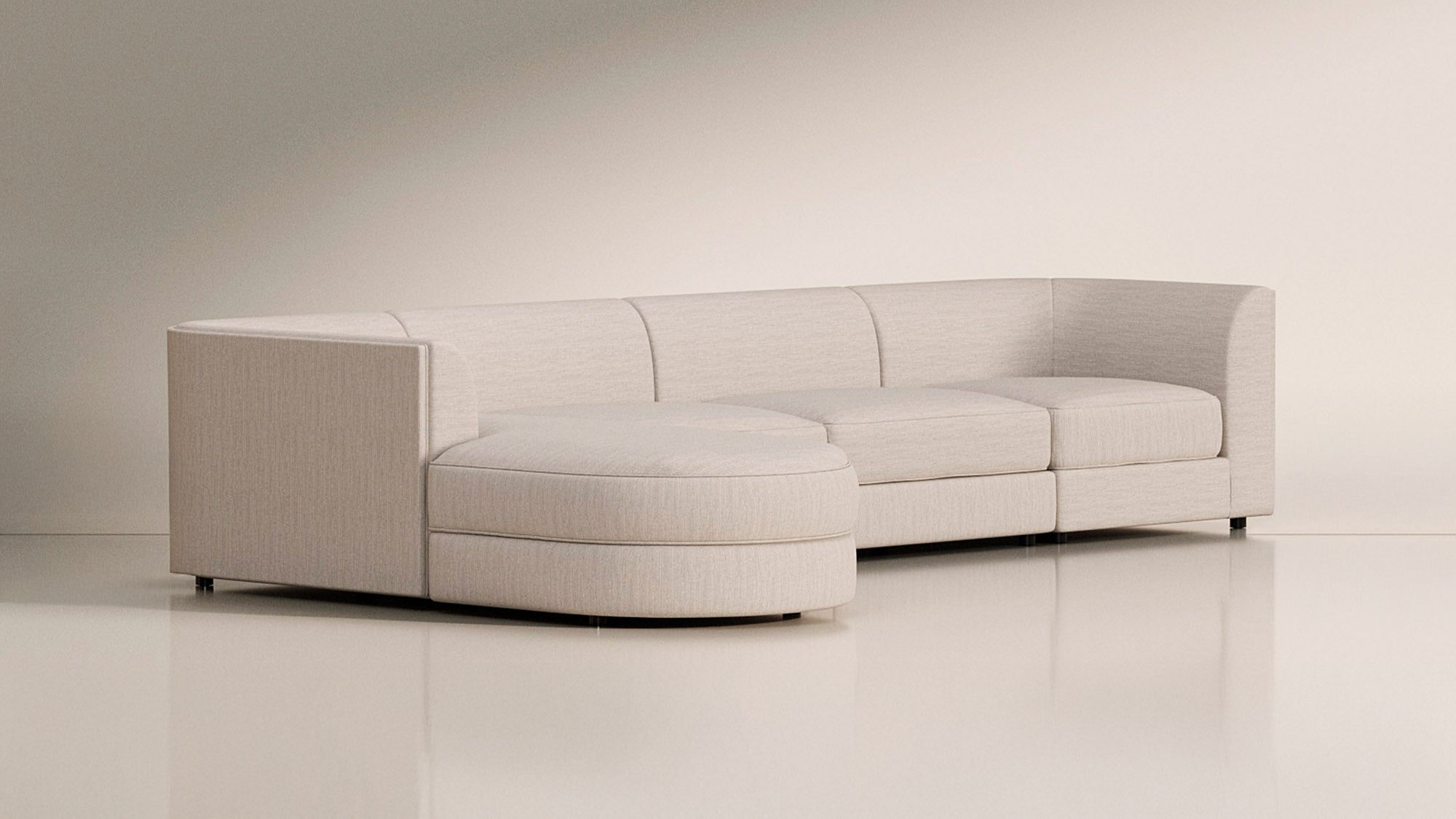 Maura 4-Seater Chaise Sectional