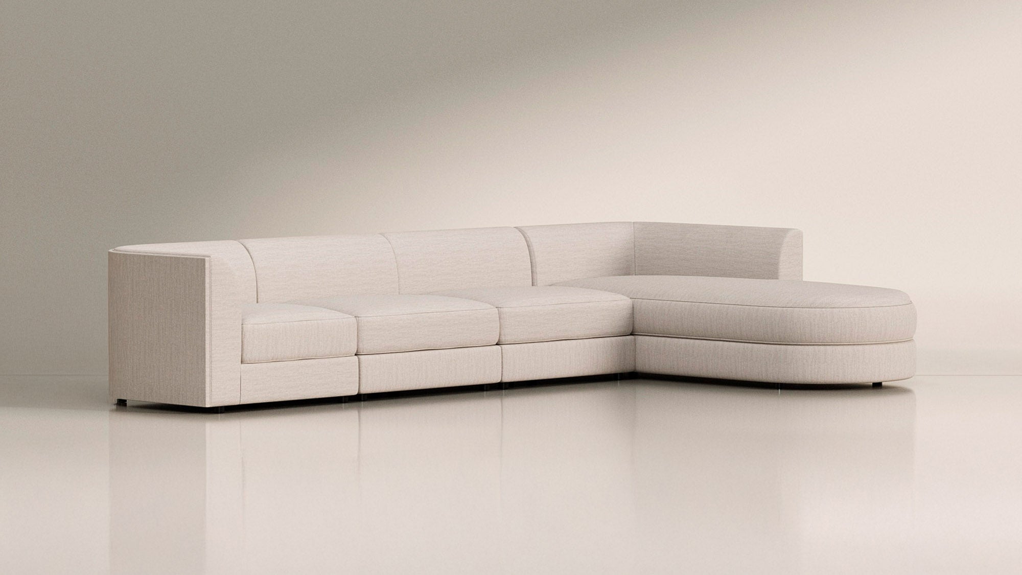 Maura 4-Seater Chaise Sectional