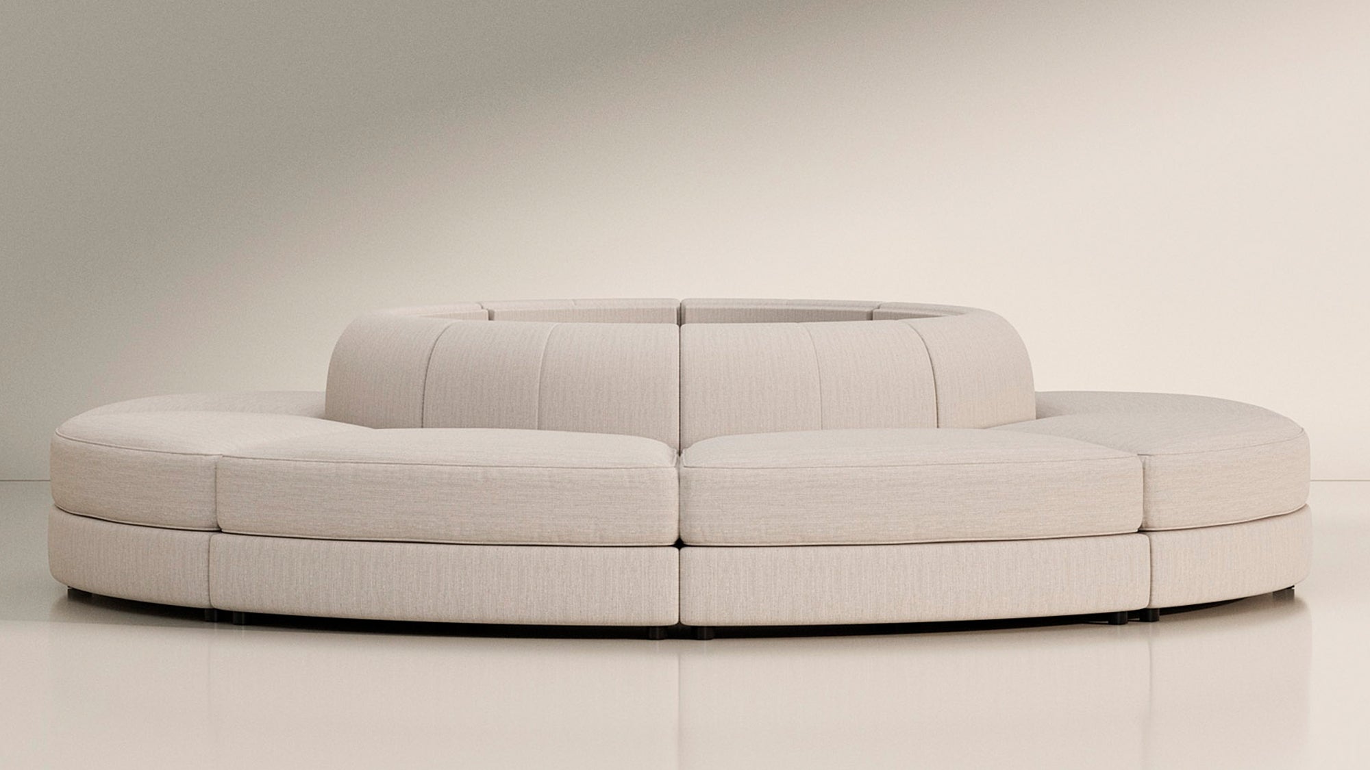 Maura Modular Convex Circle Sectional