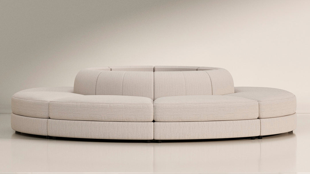 Maura Modular Convex Circle Sectional