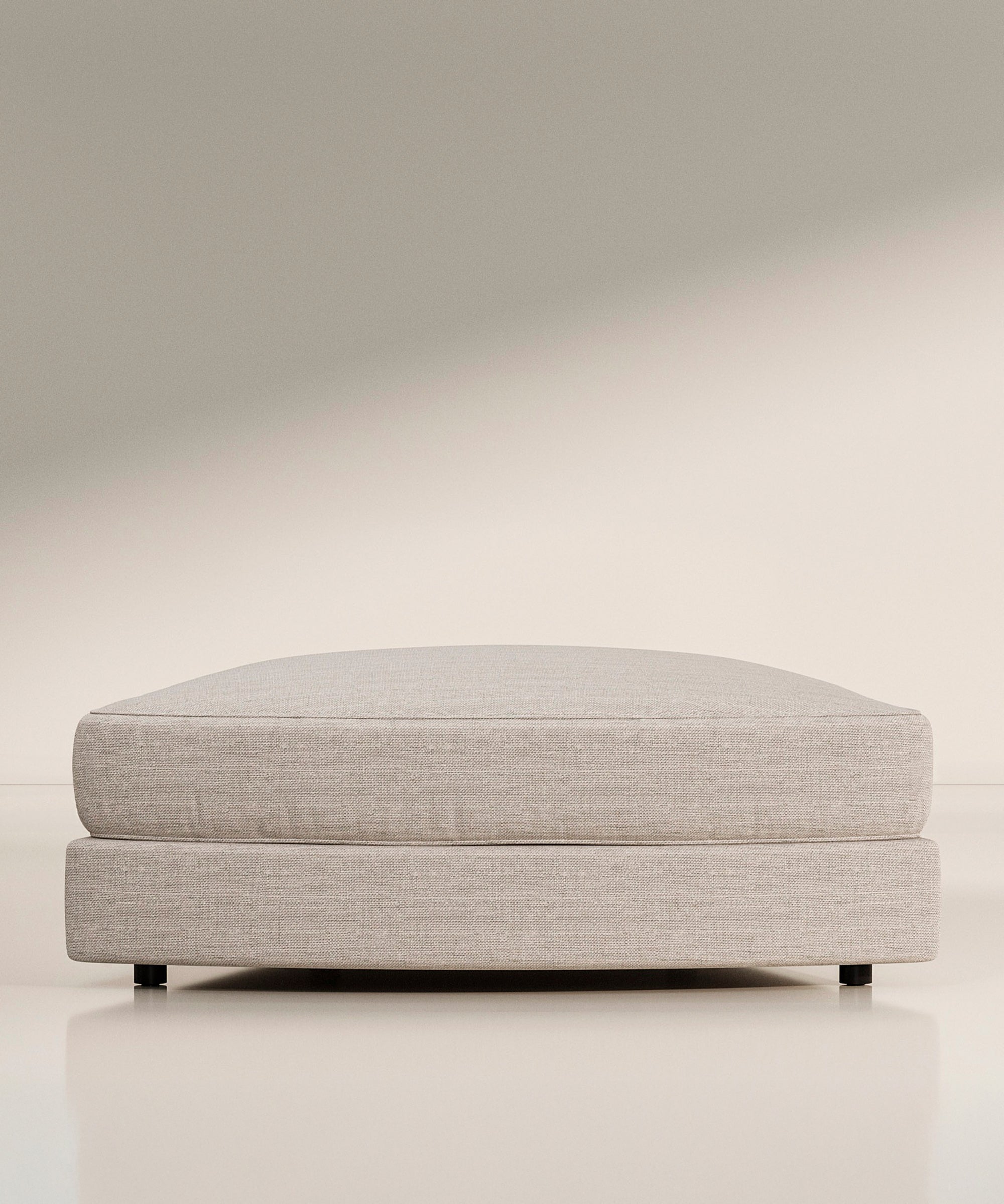 Maura Modular Concave Wedge Ottoman