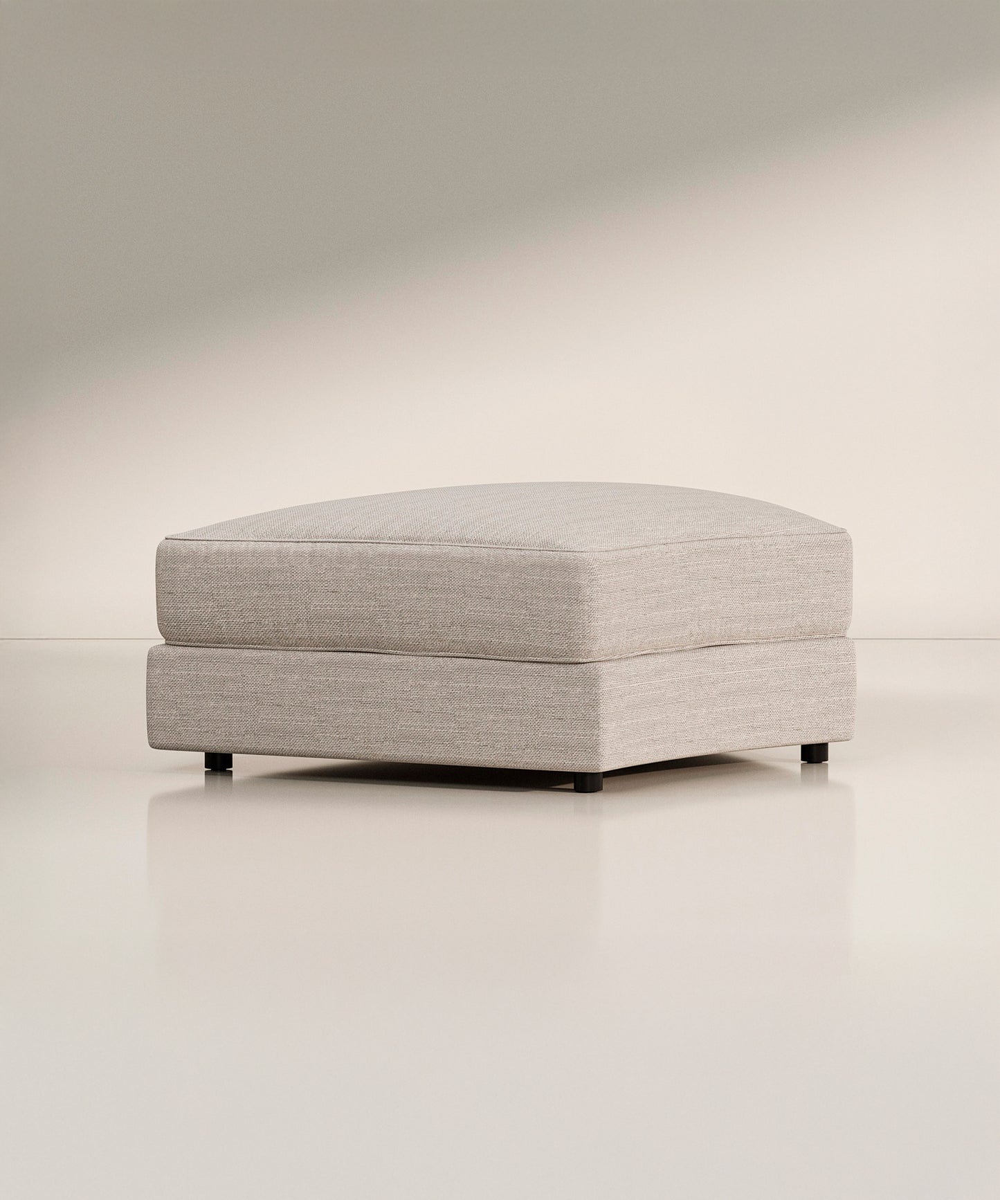 Maura Modular Concave Wedge Ottoman