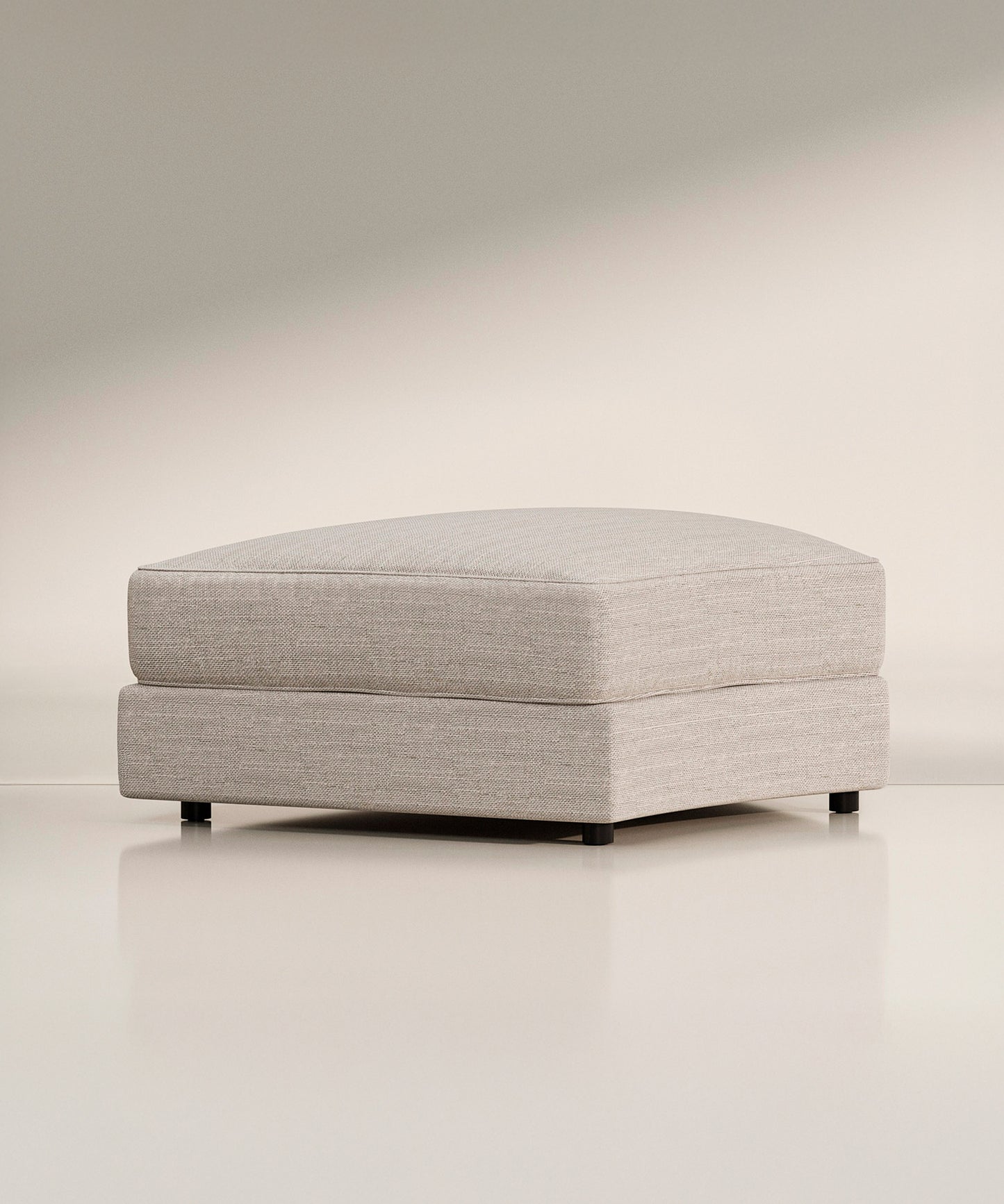 Maura Modular Concave Wedge Ottoman