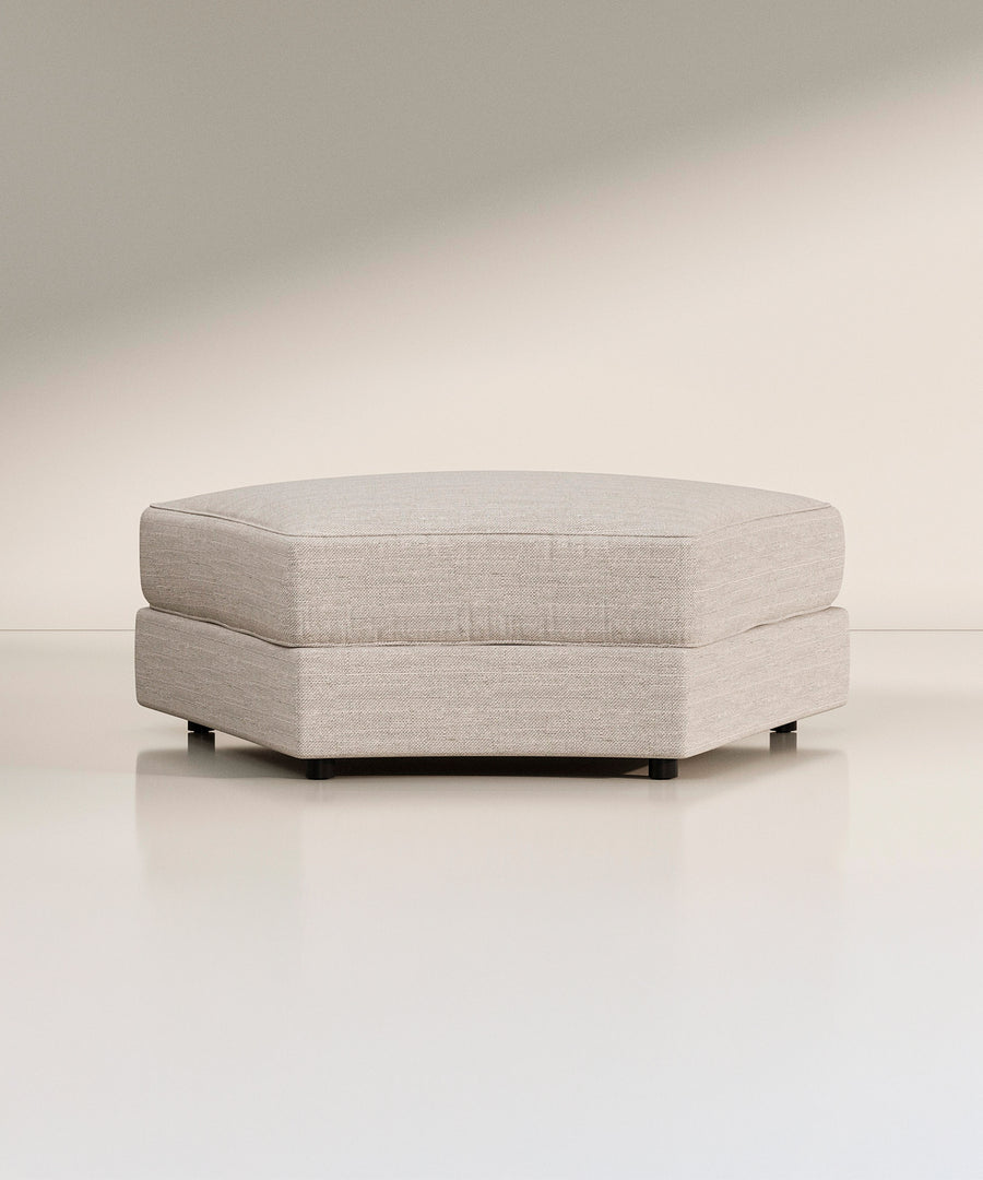 Maura Modular Concave Wedge Ottoman