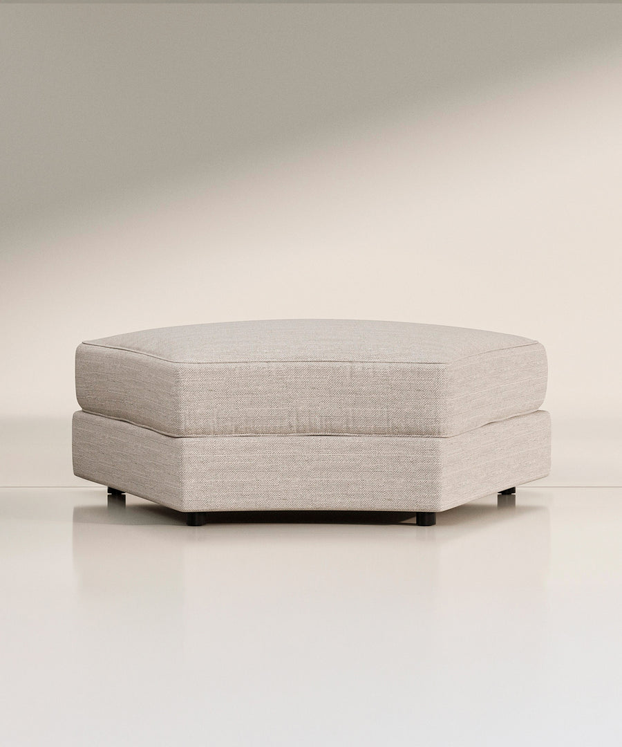 Maura Modular Concave Wedge Ottoman