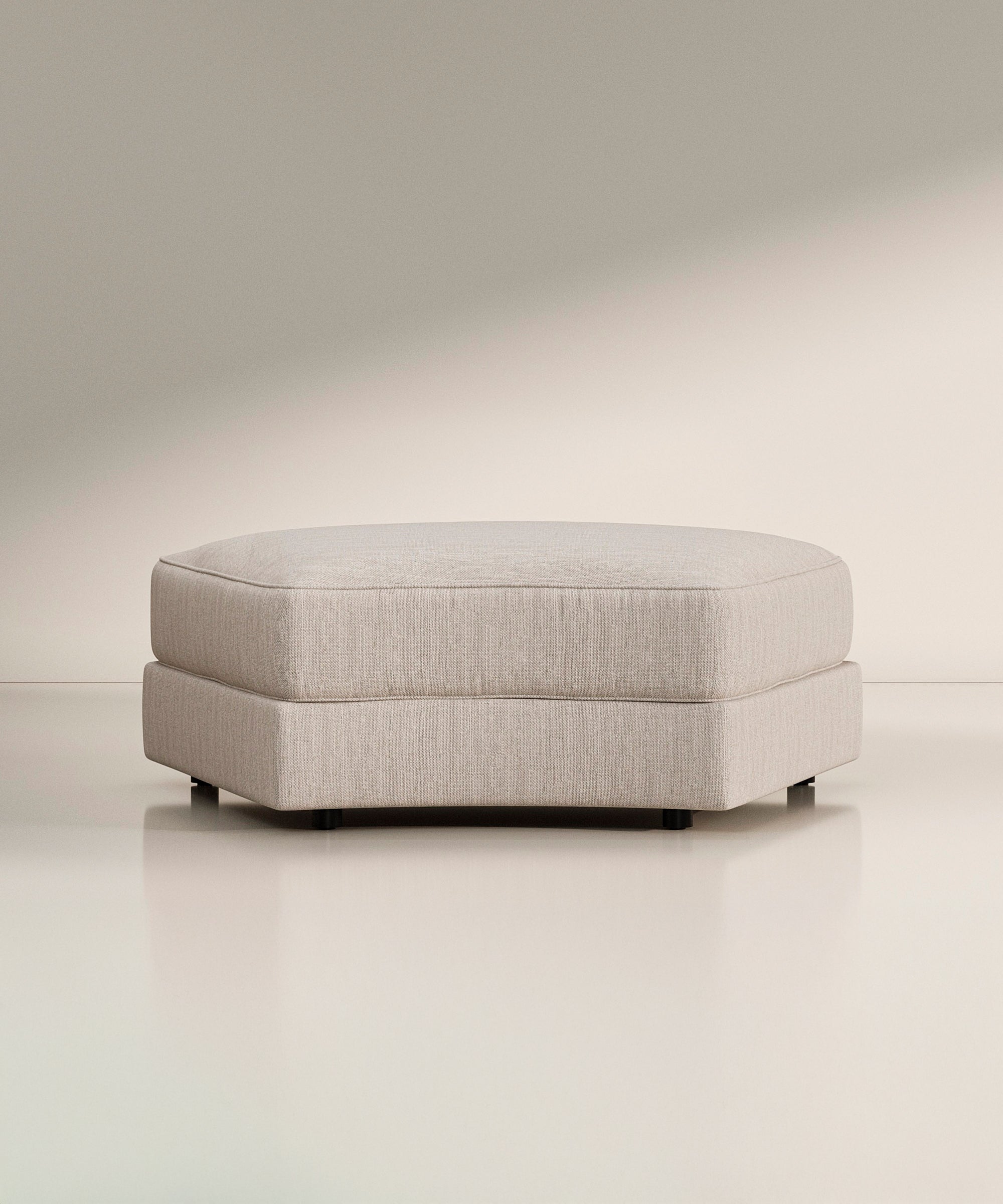 Maura Modular Convex Wedge Ottoman