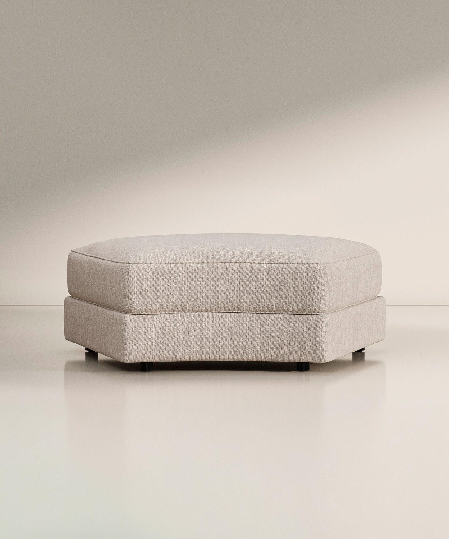 Maura Modular Convex Wedge Ottoman