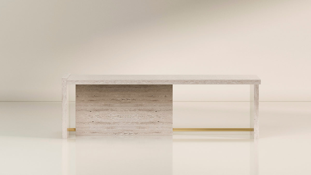 Segment Coffee Table - Poplar Root Matte - Sample