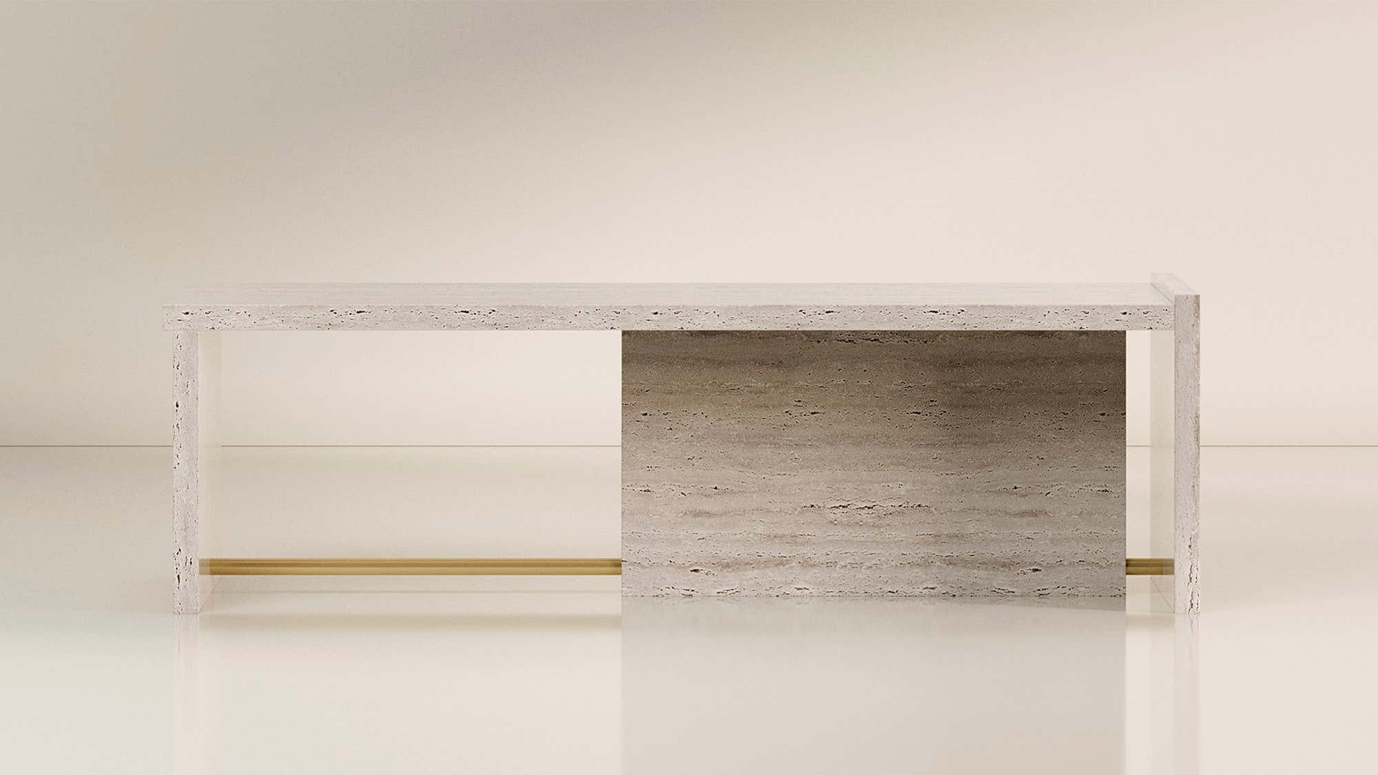 Segment Coffee Table - Poplar Root Matte - Sample