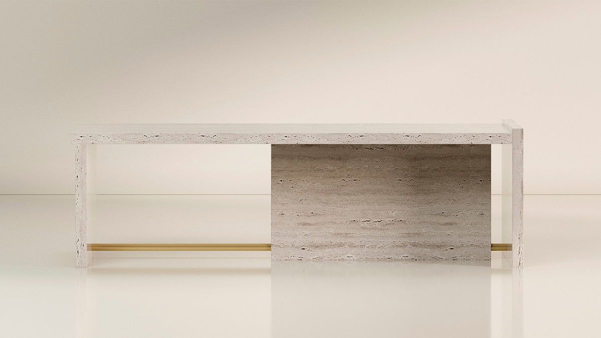 Segment Coffee Table - Poplar Root Matte - Sample