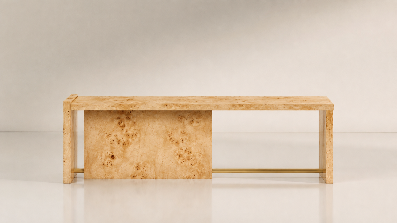 Segment Coffee Table - Poplar Root Matte - Sample