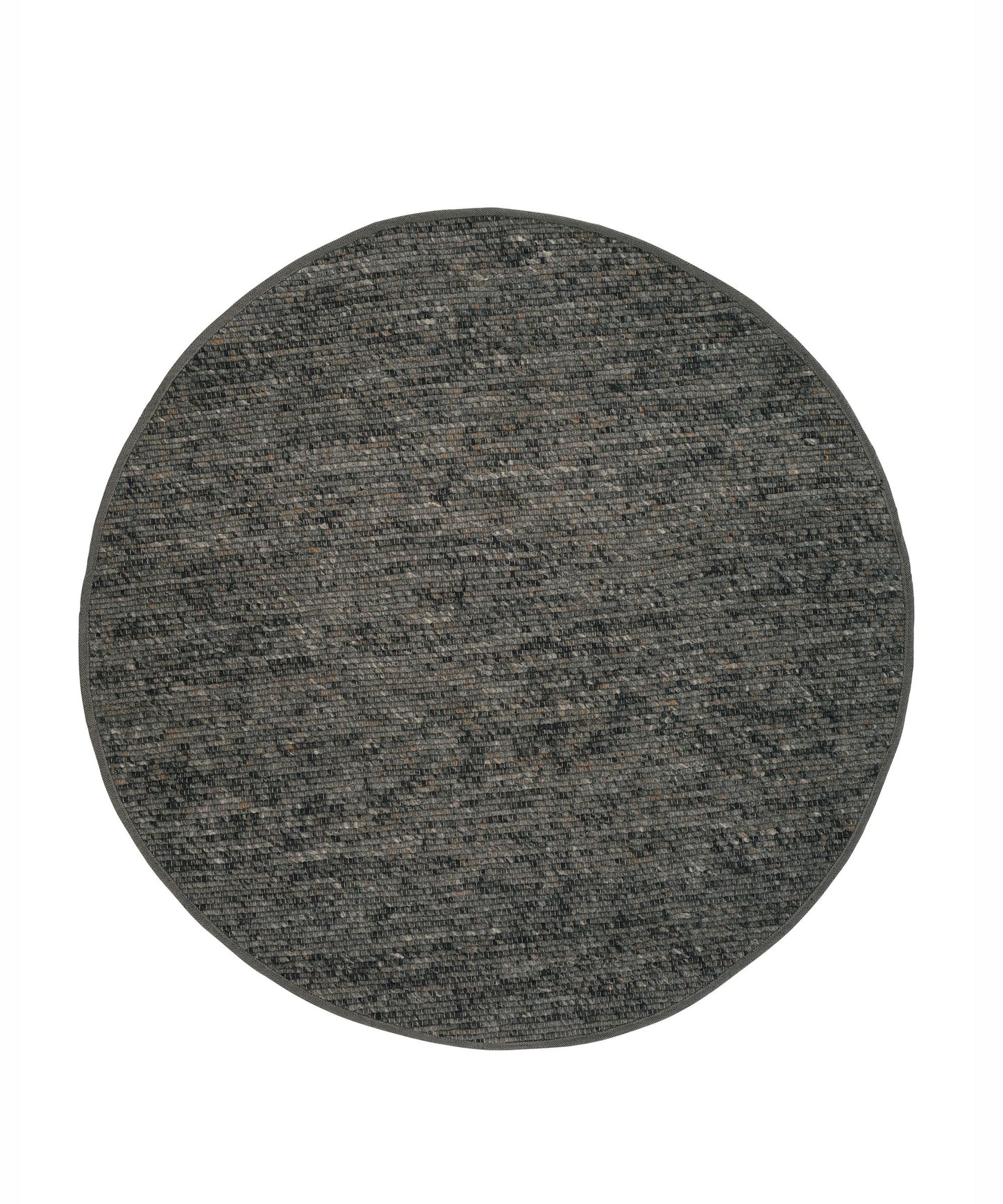Agner Round Rug Charcoal