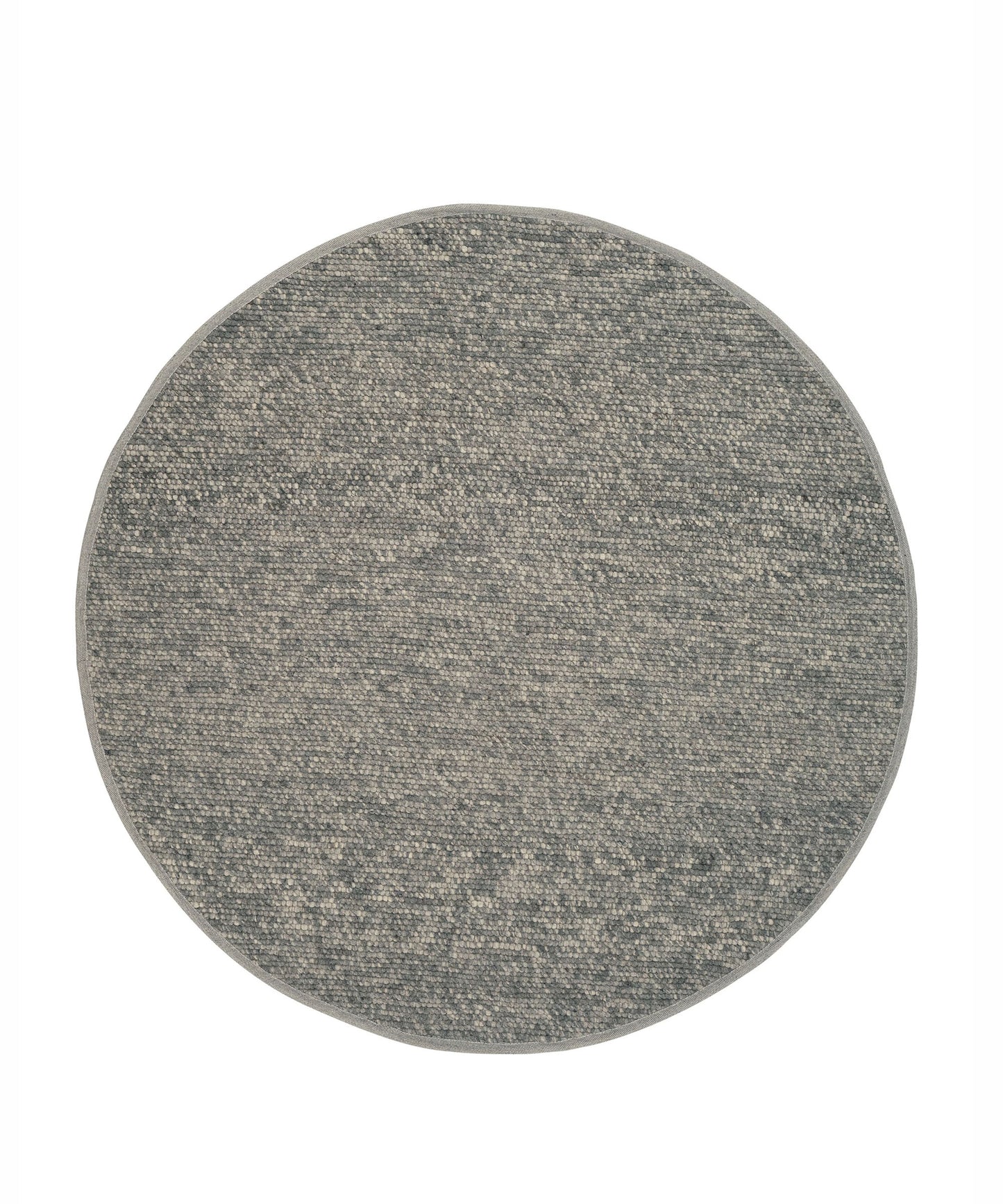 Agner Round Rug Grey