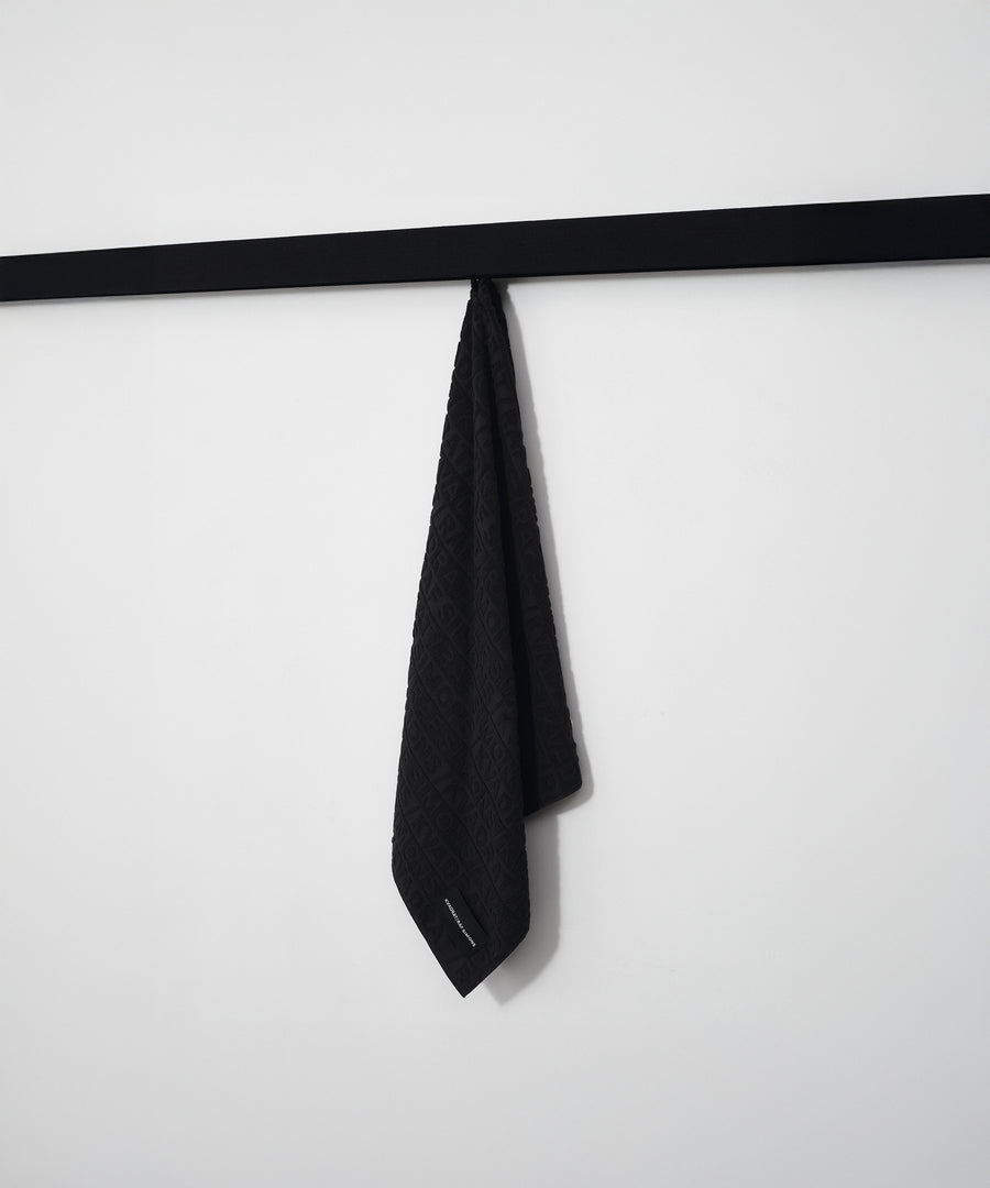 Beach Towel, Black