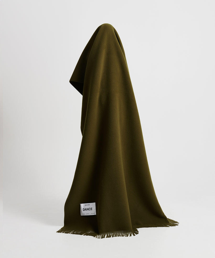 Bold Blanket, Moss Green