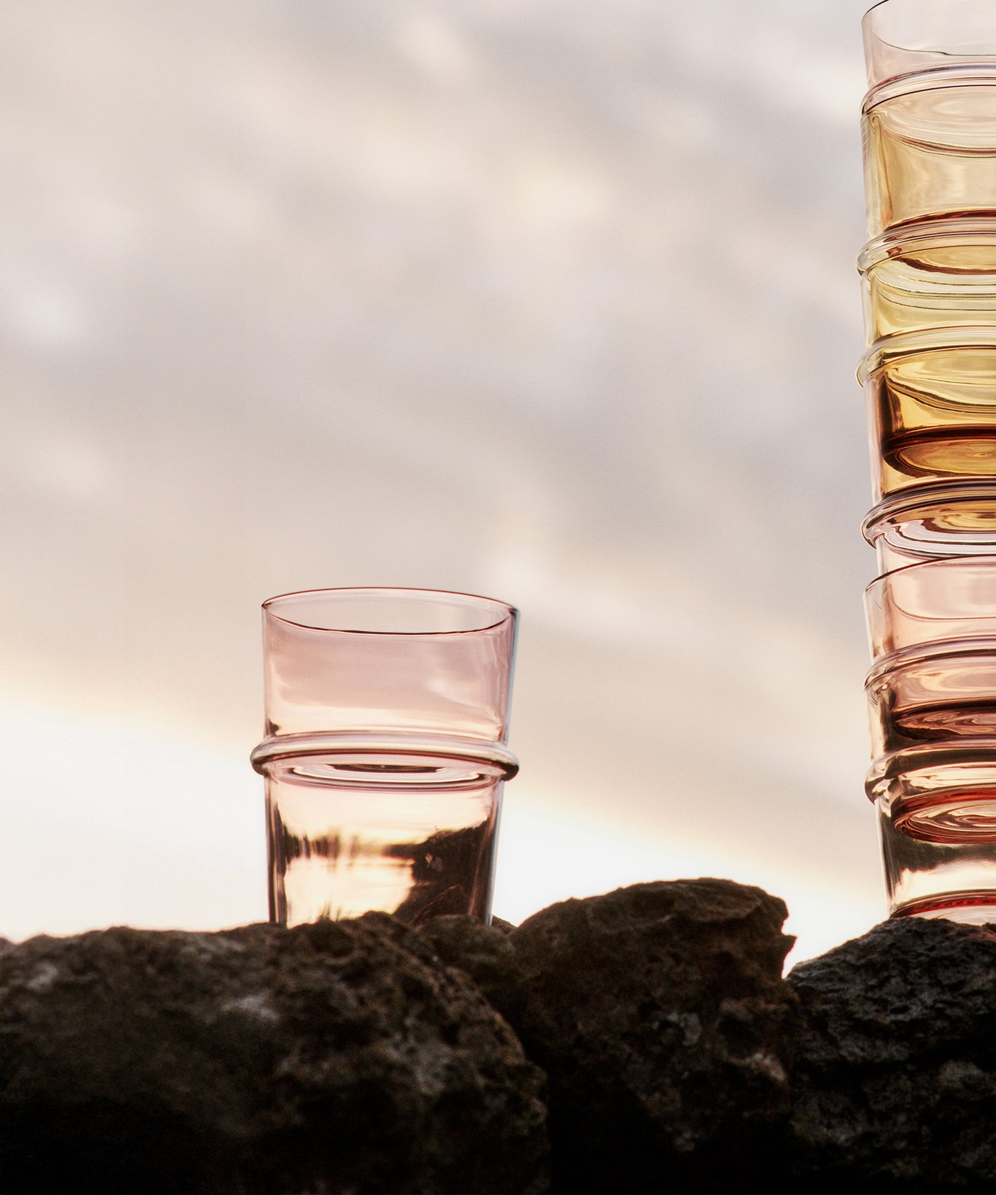 Boya Tall Glasses: Set of 2