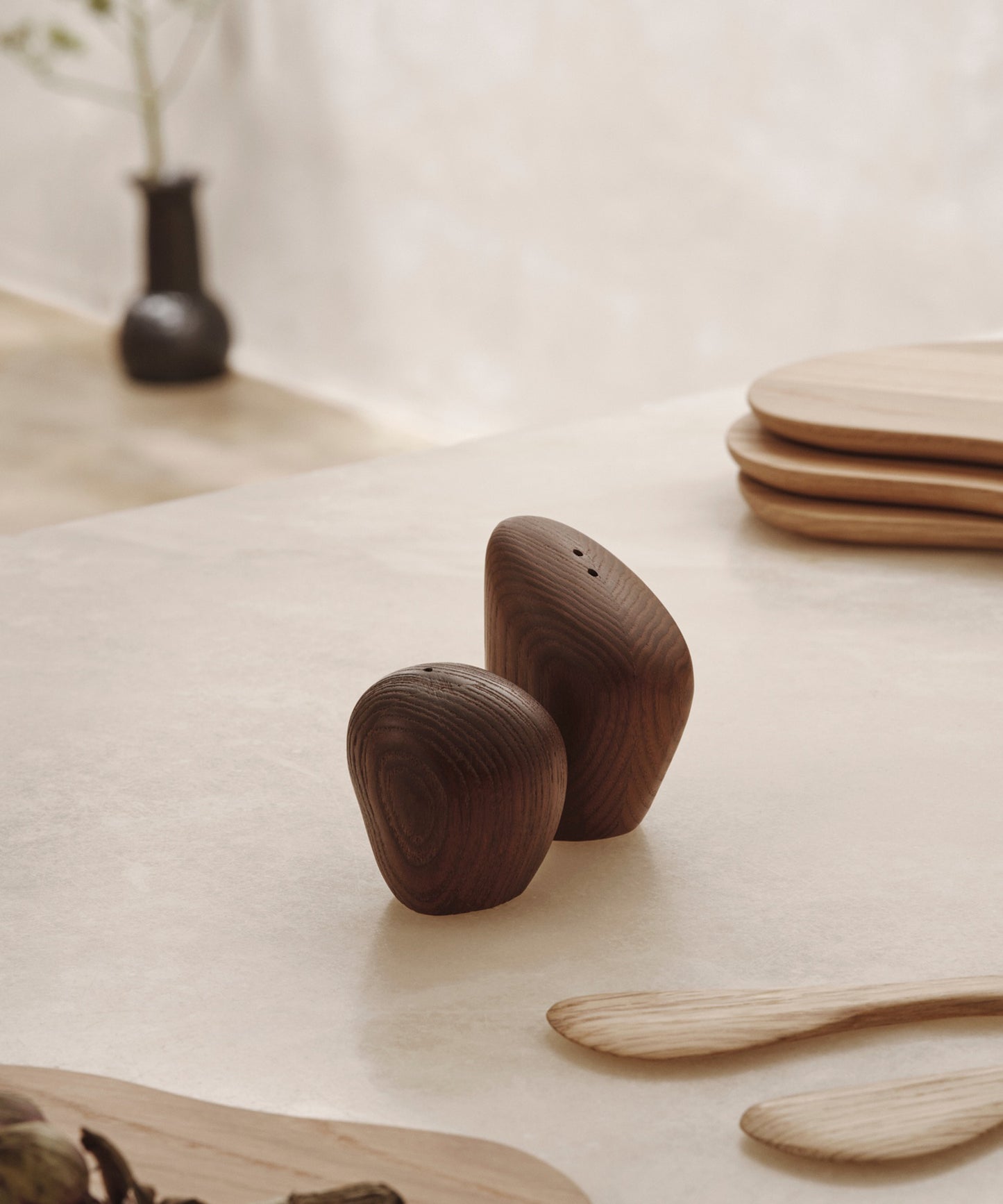 Cairn Salt and Pepper Shakers, Set of 2