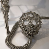 Chainmail Droplet Single Pendant