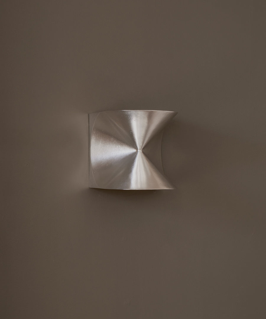 Cono Silver Sconce